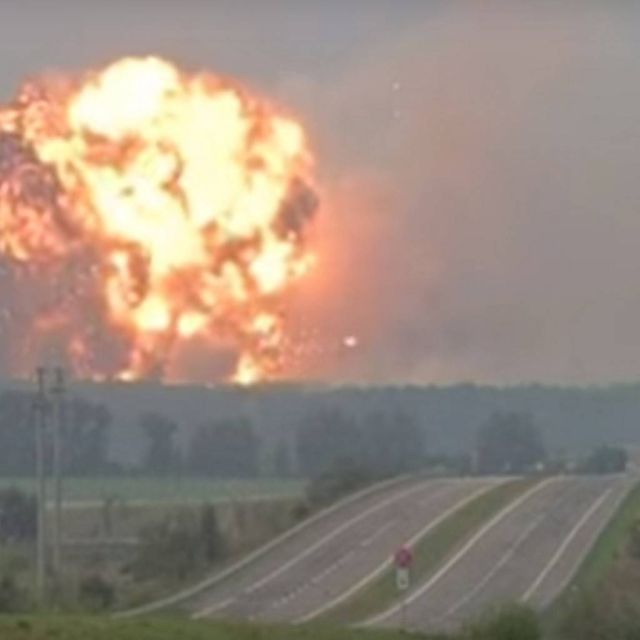 Ρωσικό drone ανατίναξε αποθήκη με 188.000 τόνους πυρομαχικών