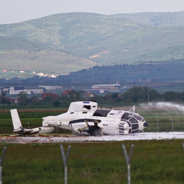 Συντριβή ελικοπτέρου EULEX στην Πρίστινα