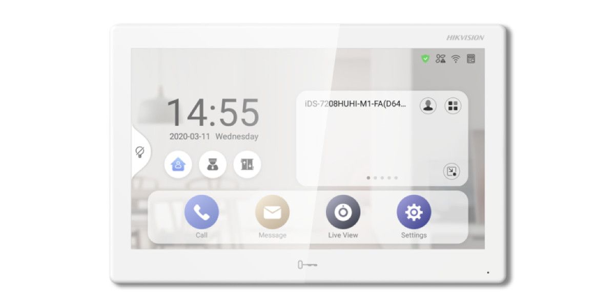 Hikvision DS-KH9510-WTE1: Πολυλειτουργικό monitor εσωτερικού χώρου με IPS οθόνη