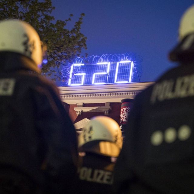 Πραγματικό φρούριο το Αμβρούργο για την ασφάλεια της G20