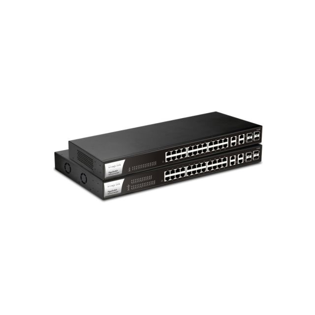 VigorSwitch G1282 & P1282: νέα 28-θυρα Layer 2 Web Smart Switch από τη DrayTek!
