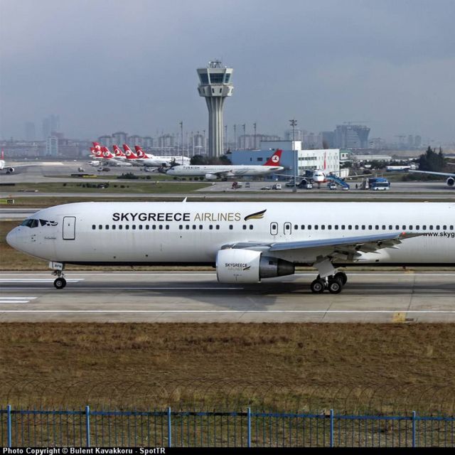 Aναγκαστική προσγείωση αεροσκάφους της Skygreece