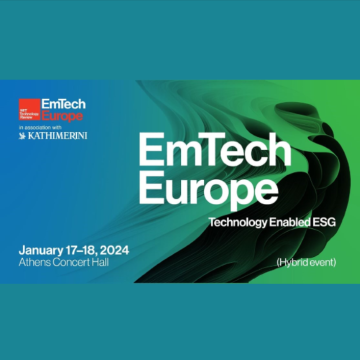 Το 1ο MIT «EmTech Europe» στην Ελλάδα