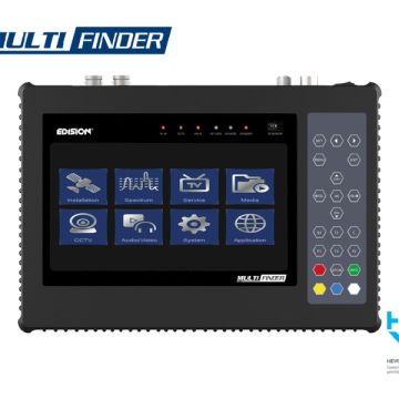 EDISION MULTI-FINDER: All in one όργανο μετρήσεων για εγκαταστάσεις τηλεοπτικών συστημάτων και CCTV