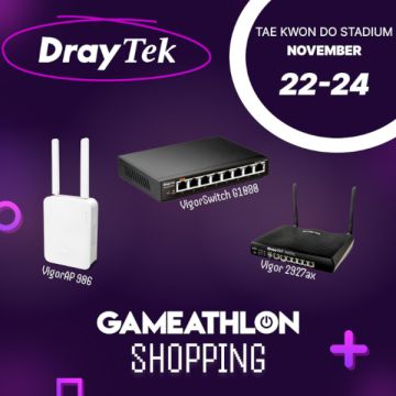 DrayTek: Συμμετέχει στο Gameathlon 2024 με λύσεις δικτύωσης