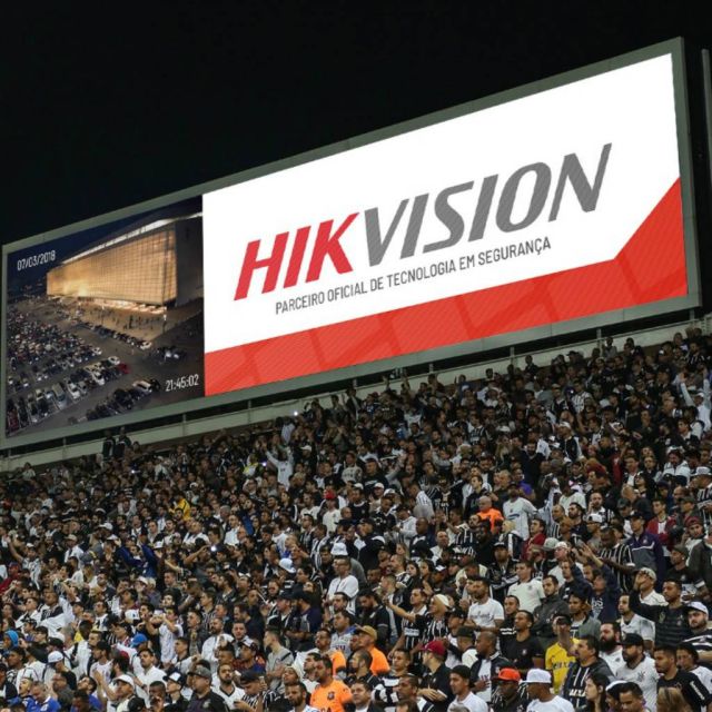 Η Hikvision παίζει μπάλα στο γήπεδο της Corinthians