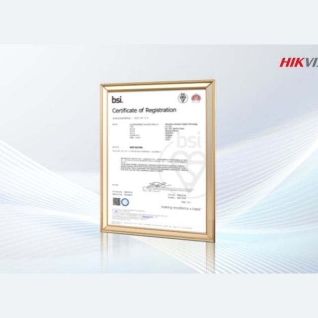 Η Hikvision ανάμεσα στις πρώτες εταιρείες παγκοσμίως που έλαβαν την πιστοποίηση NIST CSF 2.0