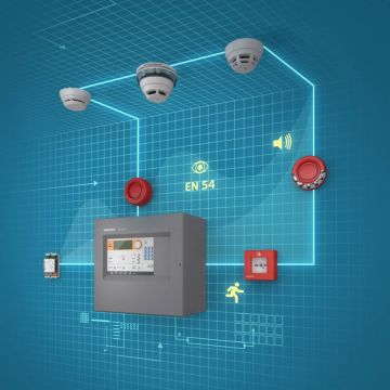 Το σύστημα πυροπροστασίας της Siemens παρέχει αποτελεσματική προστασία σε μικρά και μεσαία κτήρια
