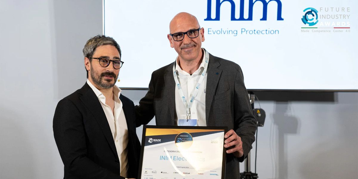Η Inim στα MADE Future Industry Awards για την Βιομηχανική Καινοτομία