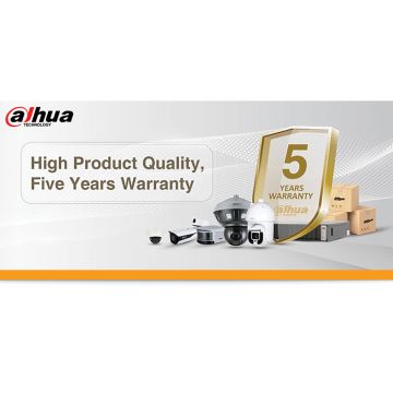 5 έτη εγγύηση σε DAHUA Project προϊόντα CCTV