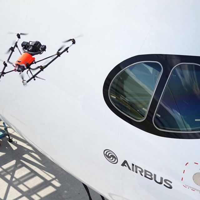 Drones… επιθεωρούν πολιτικά αεροσκάφη