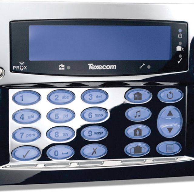 Texecom Elite, πληκτρολόγια υψηλής σχεδίασης