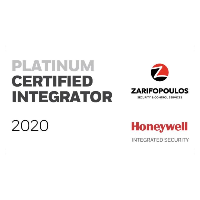 Honeywell Integrated Security: Νέα Πλατινένια Διάκριση για την ΖΑΡΙΦΟΠΟΥΛΟΣ