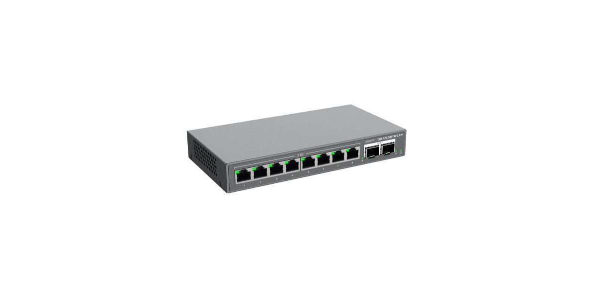 Grandstream GWN7721: L2-Lite Managed Switch με 8x θύρες 2,5G Ethernet και 2x 10G SFP+