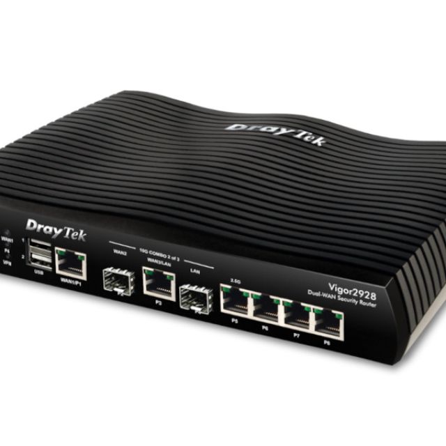 LEXIS: Παρουσιάζει τον Vigor2928 της DrayTek με 10GbE και πλήρη συμμόρφωση NIS 2