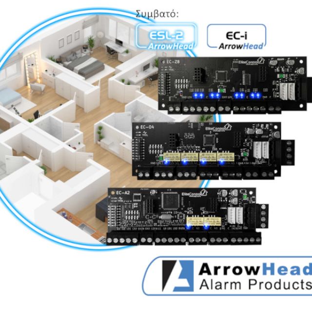 ArrowHead EliteControl επεκτάσεις: Πλακέτες επεκτάσεων συμβατές με μονάδες ESL-2 & EC-i