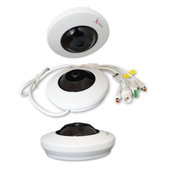 Xvision HV-4002MF15IP11: Πανοραμική κάμερα με απόλυτη ευκρίνεια 360°και ευκολία εγκατάστασης
