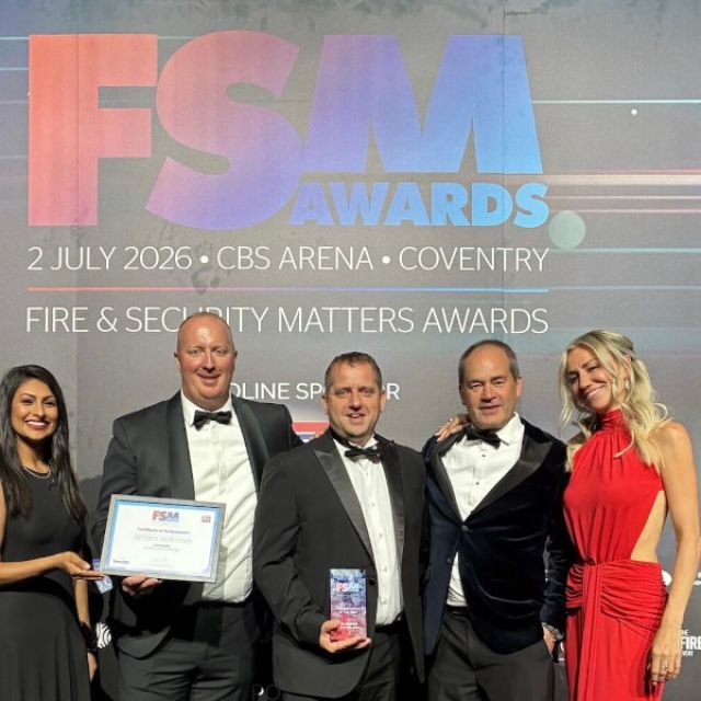 Ajax Systems: Η σειρά EN54 διακρίθηκε στα Fire & Security Matters Awards 2026