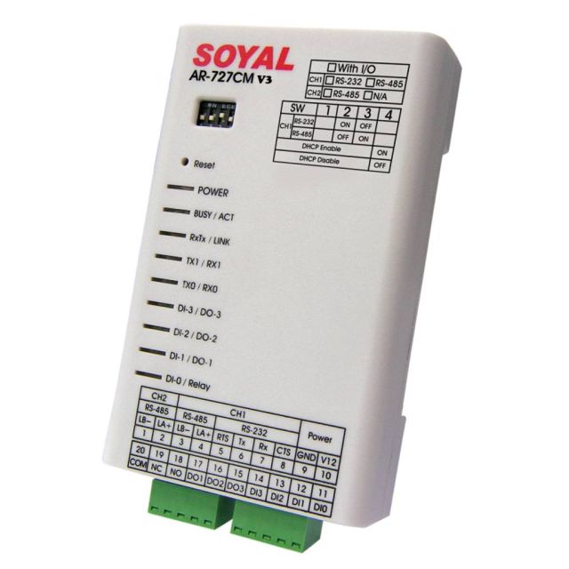 Soyal AR-727CM I/O