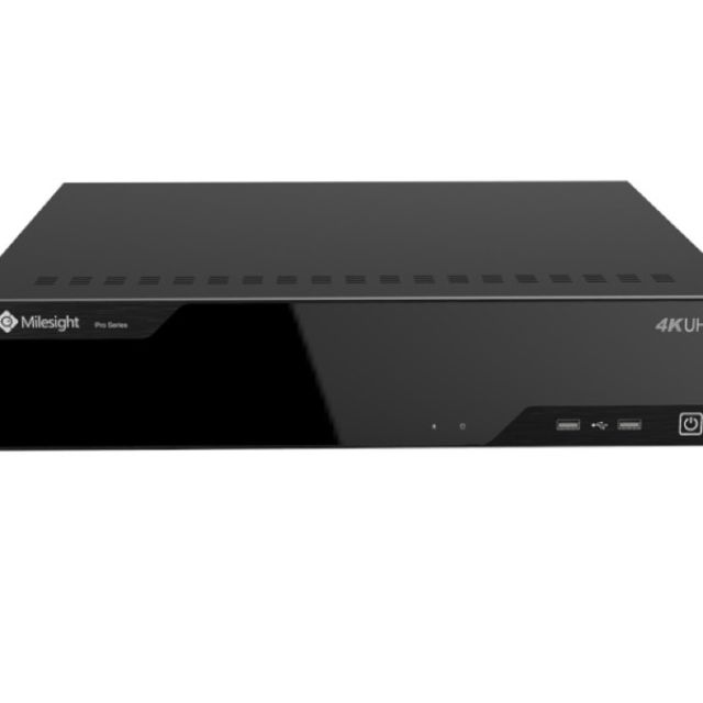 Milesight MS-N8064-UH-4K: Δικτυακό καταγραφικό 64 καναλιών με H.265+ και 8 θέσεις SATA