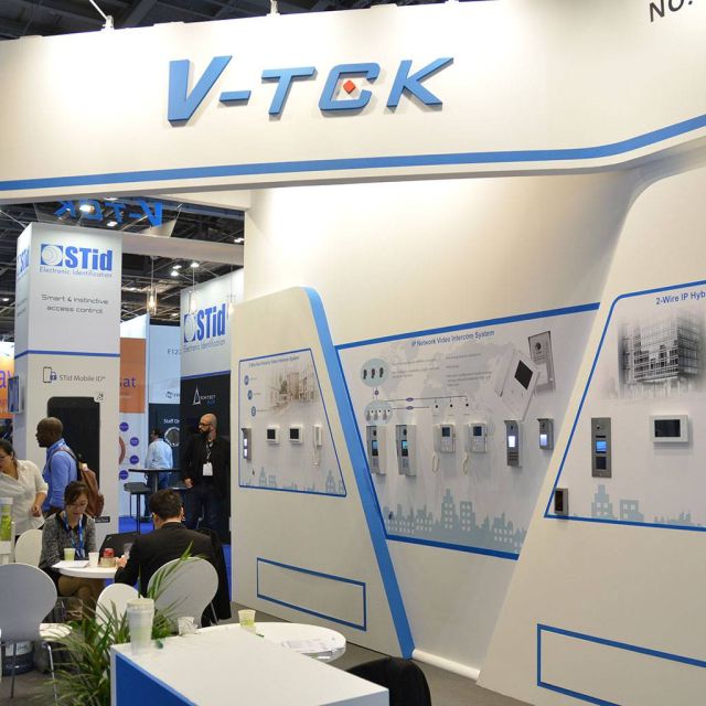 Η Artion Security Systems στο περίπτερο της V-TEK στην IFSEC 2017