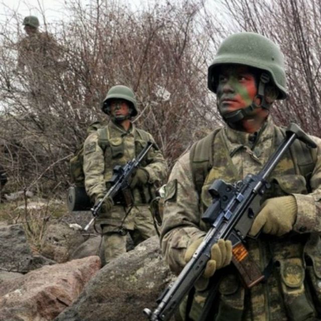 Τούρκοι κομάντος στα σύνορα με Συρία