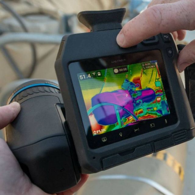 FLIR GF77: Θερμική κάμερα για ανίχνευση μεθανίου