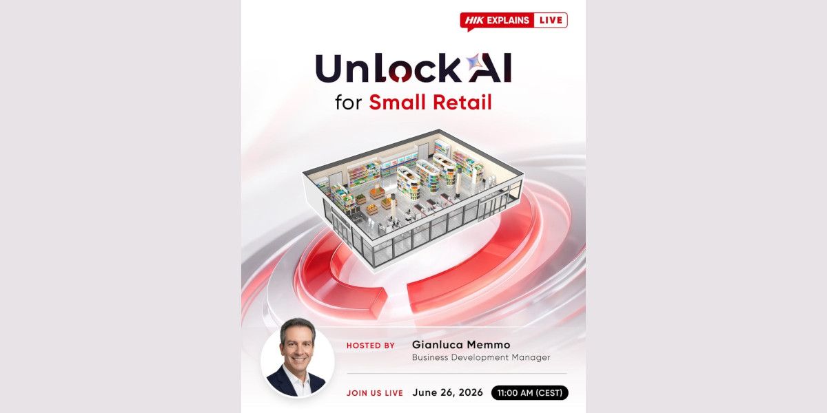 Unlock AI for Small Retail: Νέο webinar για την δύναμη των τεχνολογιών AI της Hikvision
