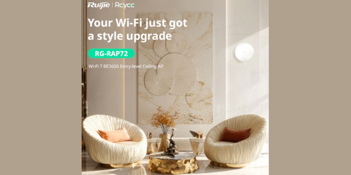 PartnerNET: Το Wi-Fi γίνεται πιο κομψό με το RG-RAP72 της Ruijie – Reyee