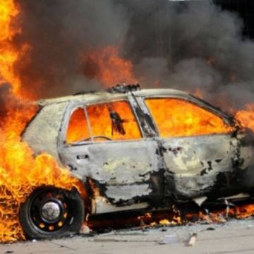 Ανάληψη ευθύνης για εμπρησμό οχημάτων security