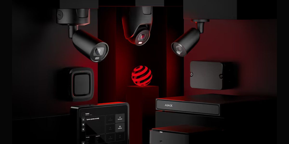 Η Ajax Systems κατάφερε να κερδίσει 8 Red Dot Awards