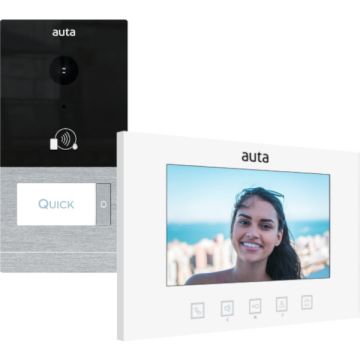 Auta Quick: Νέο kit θυροτηλεόρασης 2 καλωδίων για μονοκατοικίες!