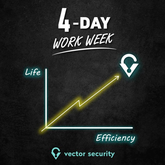 H Vector Security επιλέγει το μοντέλο της τετραήμερης εργασίας