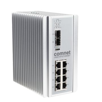Comnet: Άμεση μεταφορά δικτύου και ρεύματος με το CNGE10FX2TX8MSB από την Simon Technologies