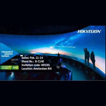 Η Hikvision θα συμμετάσχει στην ISE στο Άμστερνταμ με ολοκληρωμένες λύσεις ψηφιακής σήμανσης