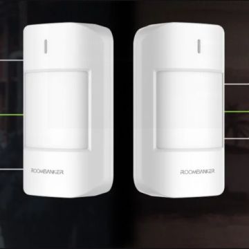 RoomBanker PIR Sensor: Ασύρματος ανιχνευτής κίνησης με Pet Immunity