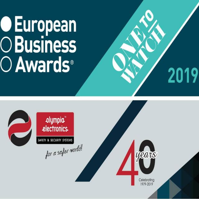H OLYMPIA ELECTRONICS A.E.  κέρδισε την αναγνώριση των Ευρωπαϊκών Βραβείων European Business Awards
