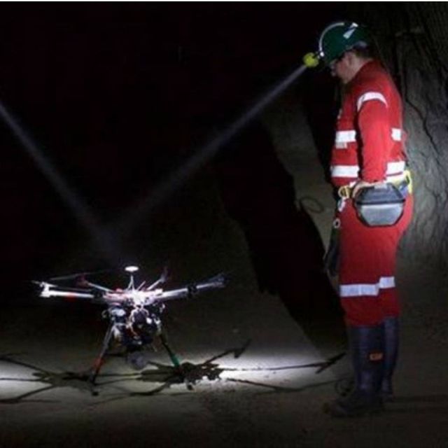 Χαρτογράφηση ορυχείων και τούνελ από drones που κινούνται αυτόνομα