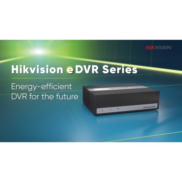 Hikvision eDVR: Νέα compact καταγραφικά με ενσωματωμένο eSSD!