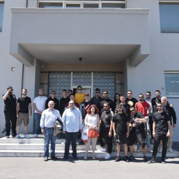 Εκπαιδευτική επίσκεψη του ΑΕΝ ΜΑΚΕΔΟΝΙΑΣ ΣΧΟΛΗ ΜΗΧΑΝΙΚΩΝ στην OLYMPIA ELECTRONICS A.E.