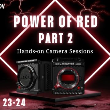 Power of RED, Part 2: Ανακοινώθηκε η δεύτερη σειρά Hands-on και Workflow Sessions