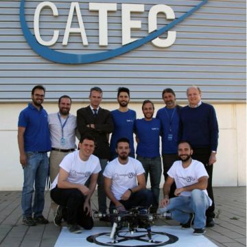 Drone για επικίνδυνες βιομηχανικές επιθεωρήσεις