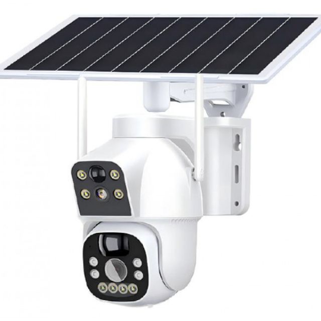 Golmar PTZ-0202T4GS: Νέα IP κάμερα με ενσωματωμένη μπαταρία 15.600mAh και ηλιακό panel 8W