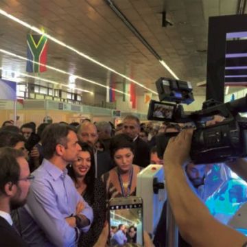 Το drone της ΕΛΑΣ εξέτασε ο Μητσοτάκης