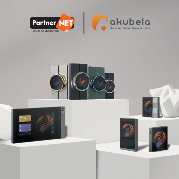 Μετάβαση σε μια νέα πραγματικότητα θαλπωρής και ασφάλειας με το akubela Smart Home System από την PartnerNET