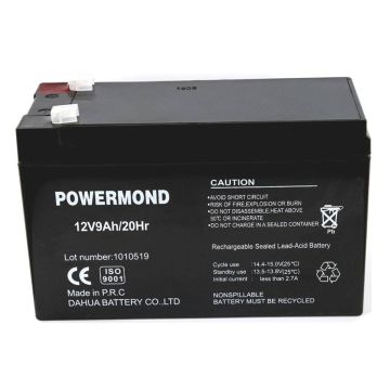 Μεγάλη ποικιλία επαναφορτιζόμενων μπαταριών μολύβδου από τη Stam Electronics