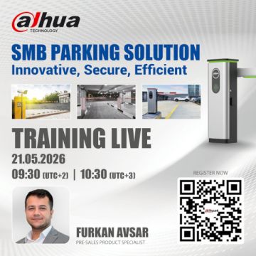 Dahua Technology: Πραγματοποιεί online traiing στο Dahua SMB Parking Solution