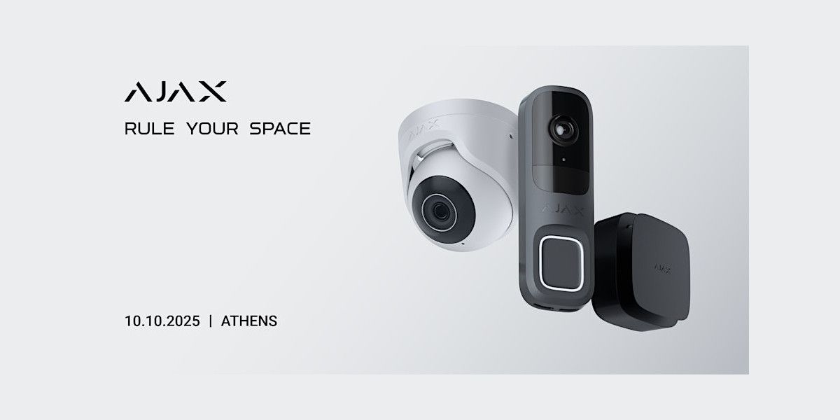 Η Ajax Systems επιστρέφει στην Αθήνα για την παρουσίαση της σειράς EN54 Line