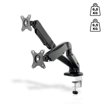 Νέες βάσεις οθόνης JollyLine PRO-1732: Μονή και διπλή 17-32” βάση monitor με ρύθμιση 360°