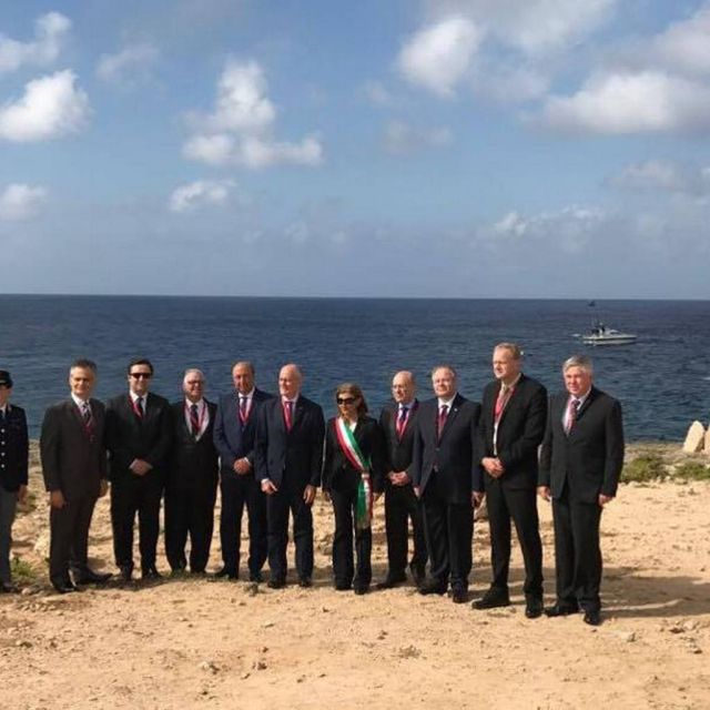 Ο Αρχηγός της ΕΛ.ΑΣ στη Λαμπεντούζα για Ασφάλεια Μεσογείου